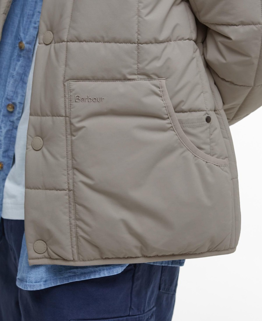 gewatteerde shoreman-jas