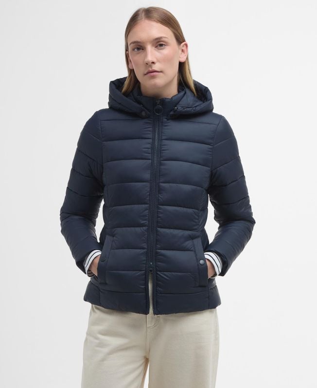barbour shaw gewatteerde jas