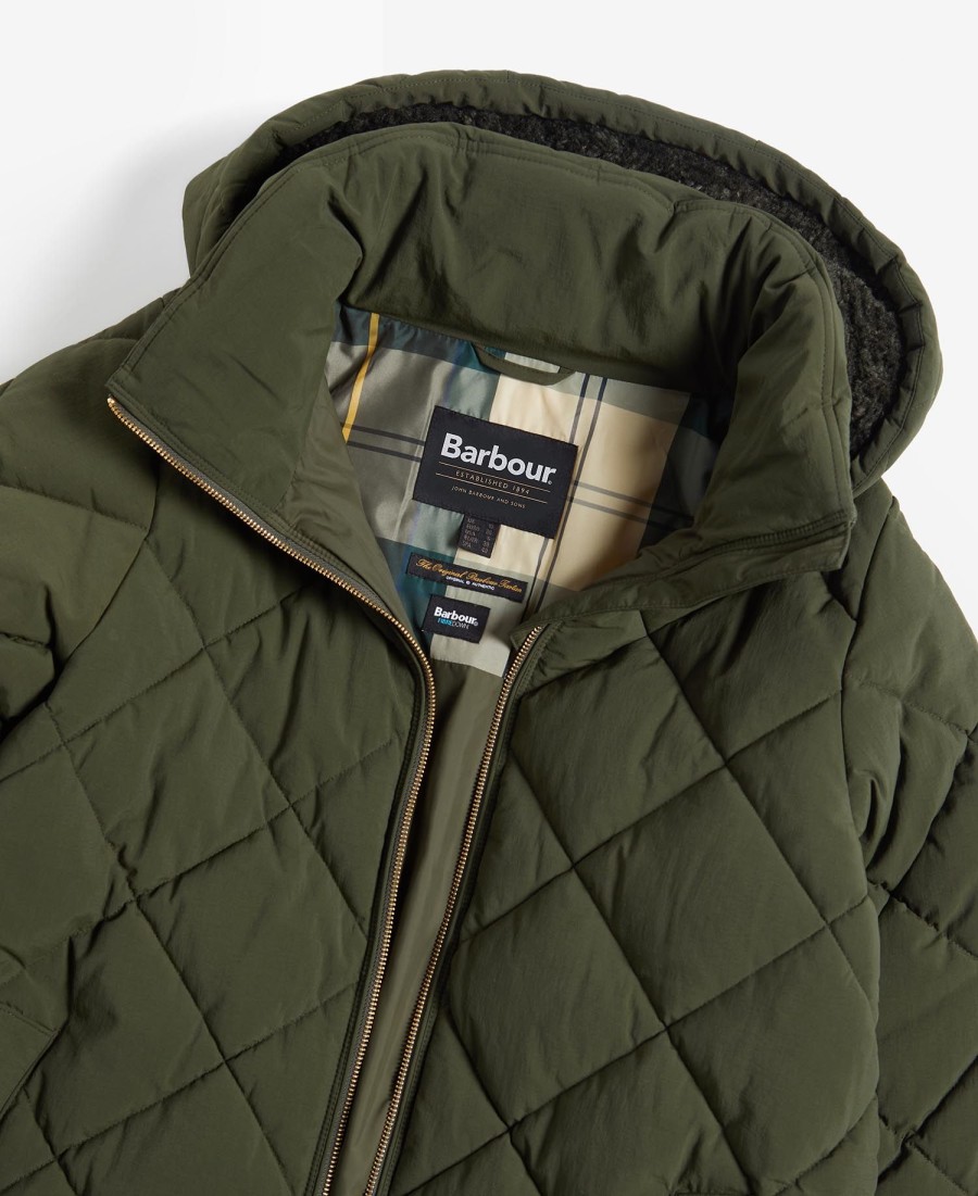 kirkton longline puffer jacket