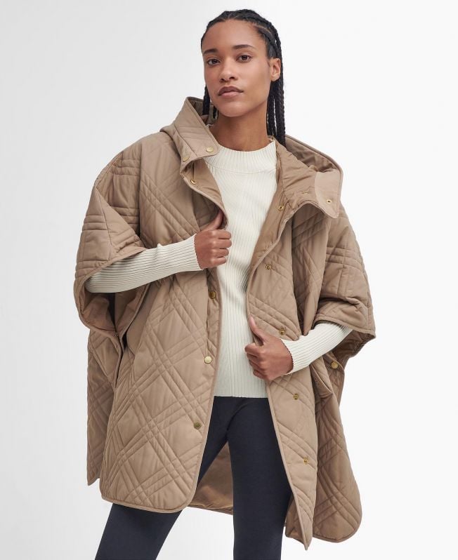 astor gewatteerde cape