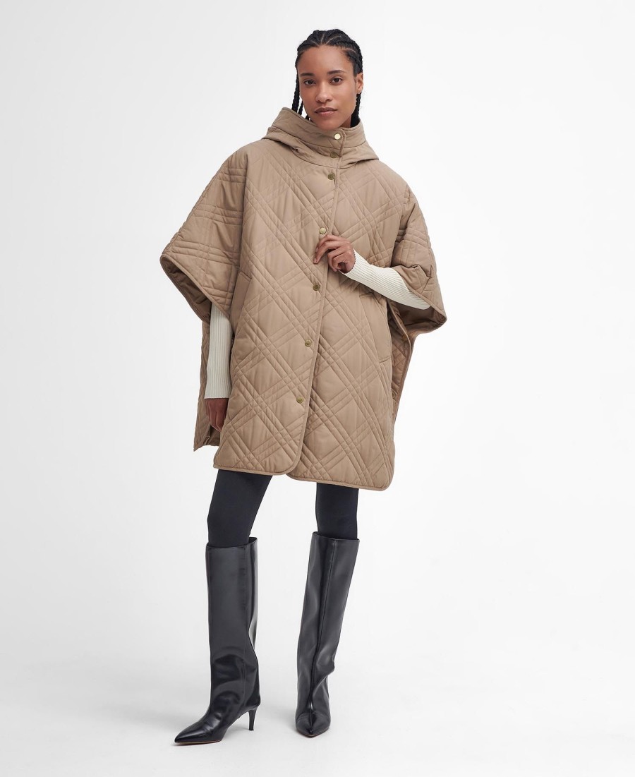 astor gewatteerde cape