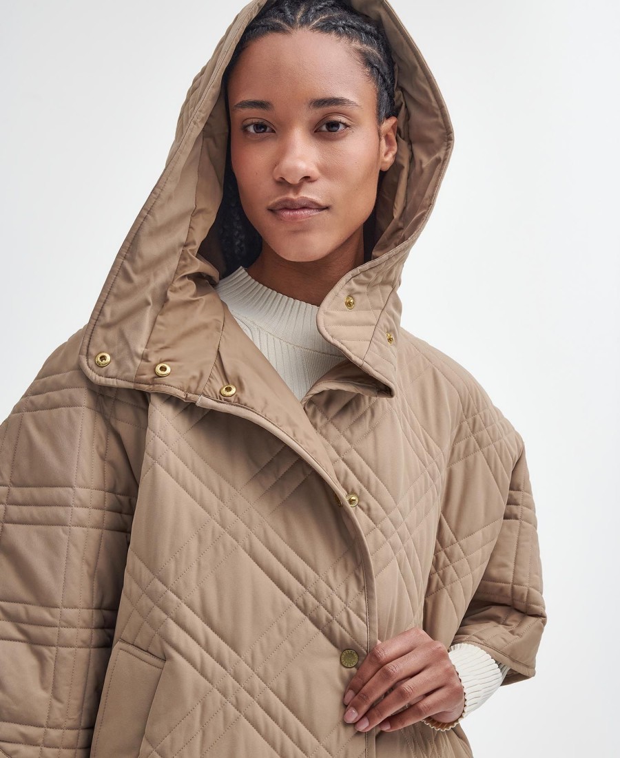 astor gewatteerde cape