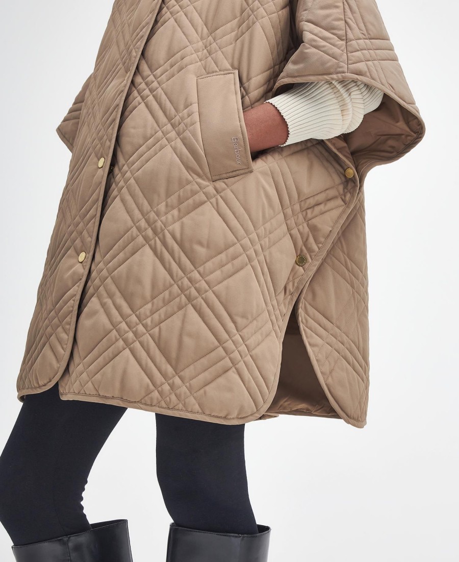 astor gewatteerde cape