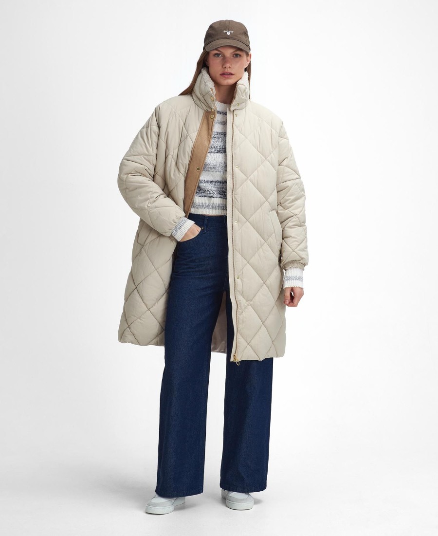 bearnie longline puffer jacket