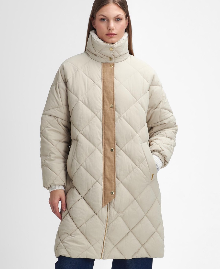 bearnie longline puffer jacket