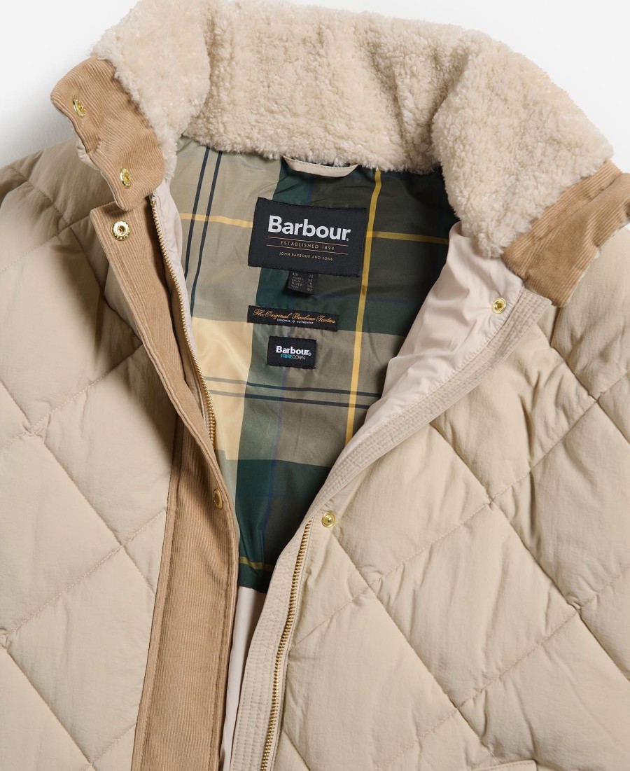 bearnie longline puffer jacket