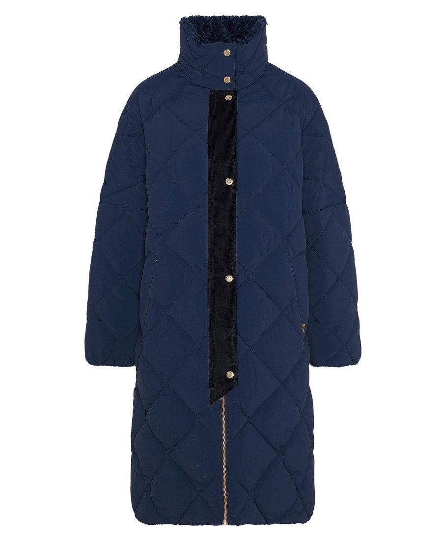 bearnie longline puffer jacket