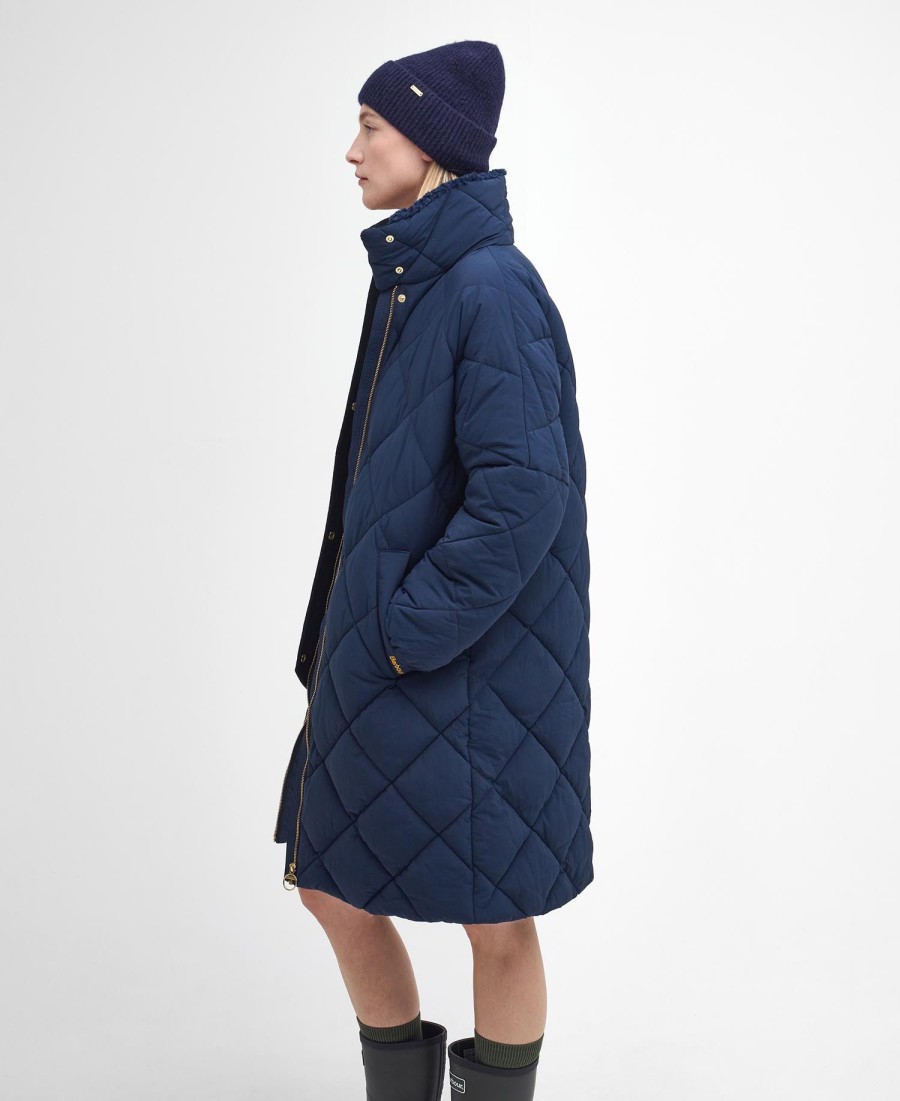 bearnie longline puffer jacket