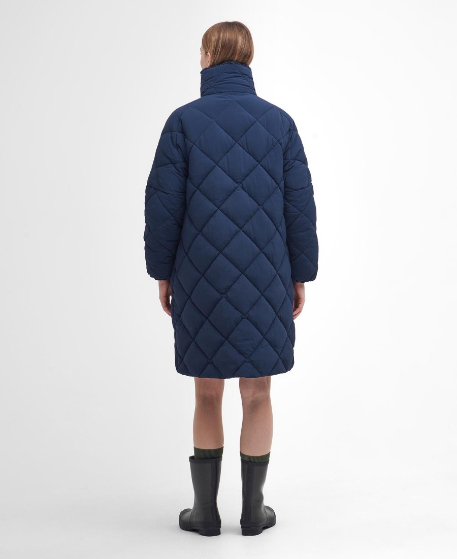 bearnie longline puffer jacket