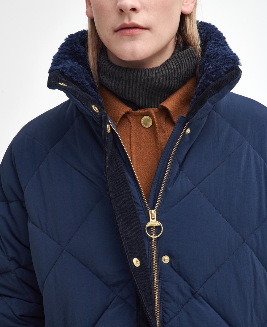 bearnie longline puffer jacket