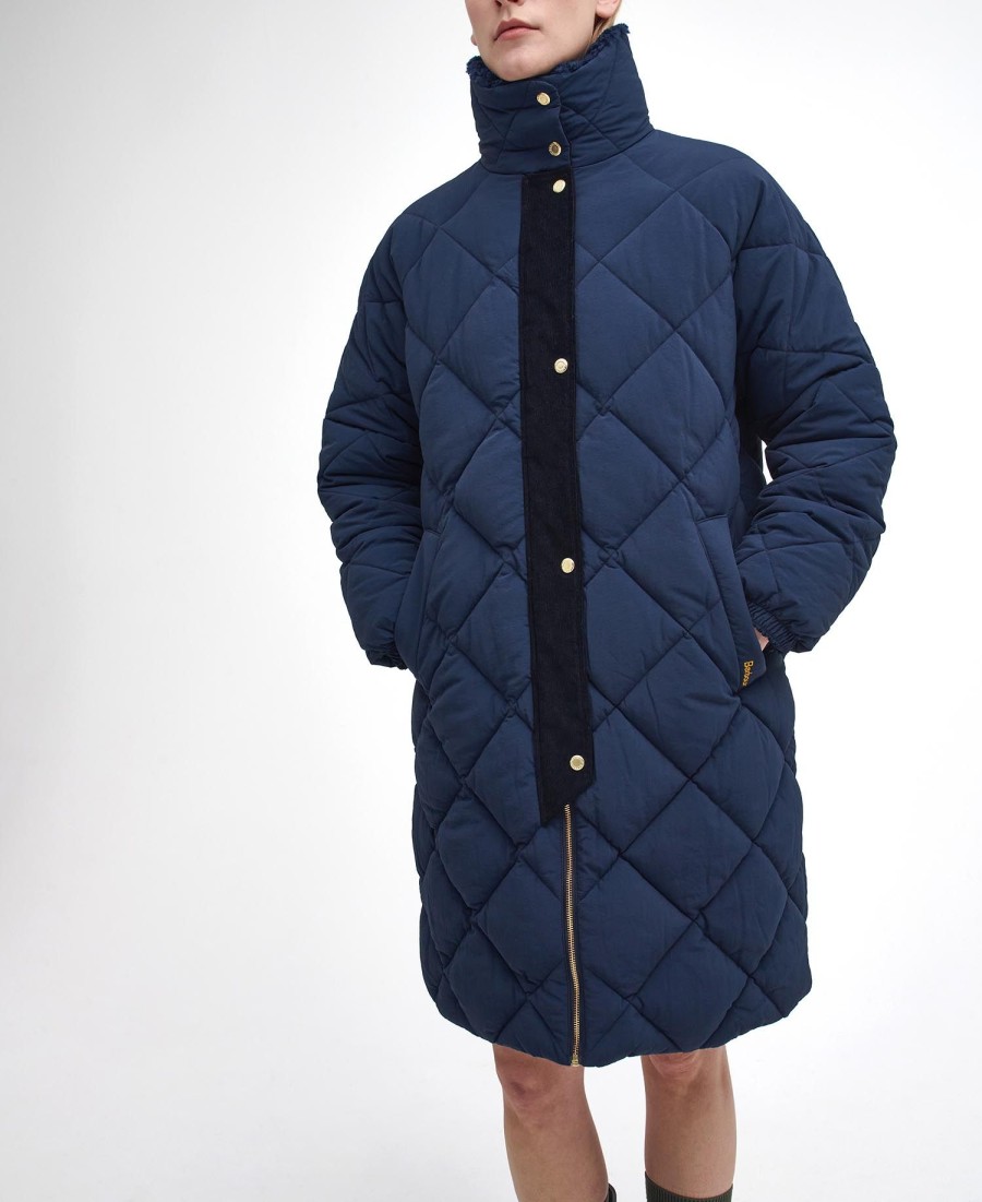 bearnie longline puffer jacket