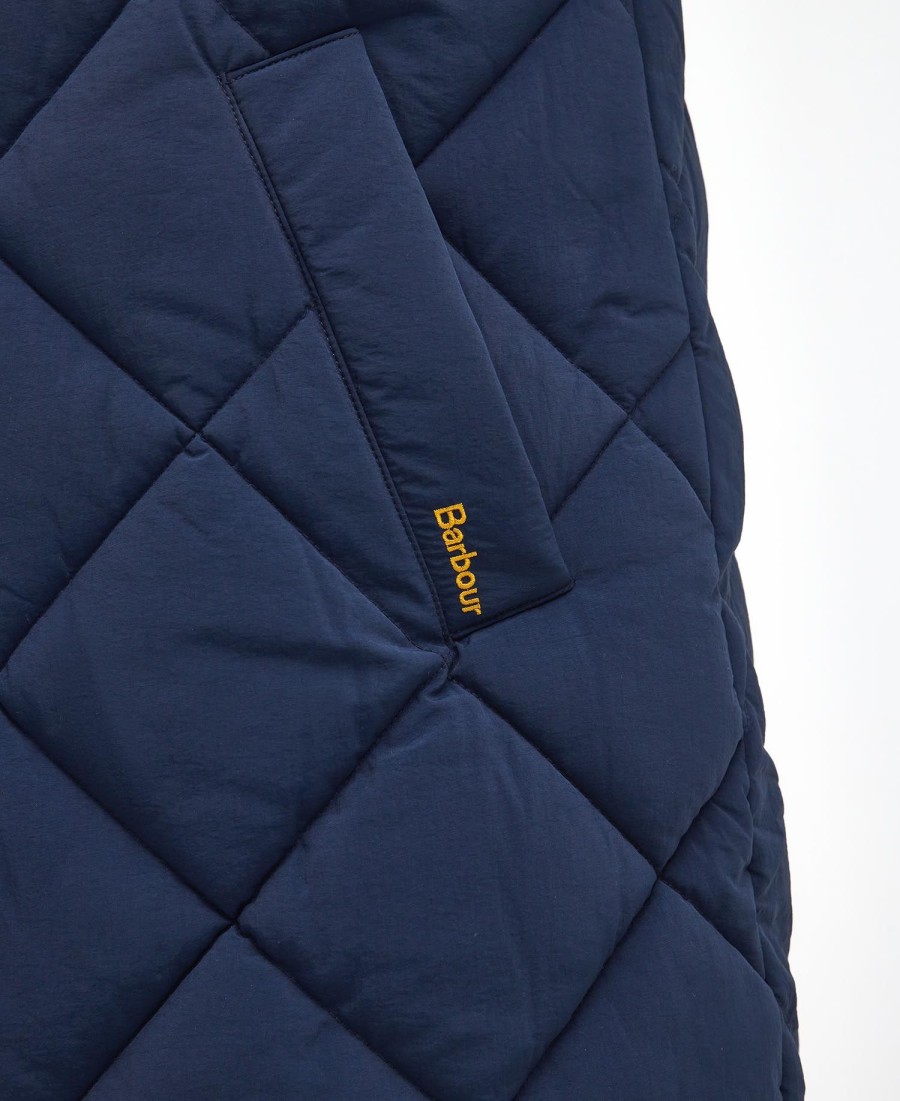 bearnie longline puffer jacket