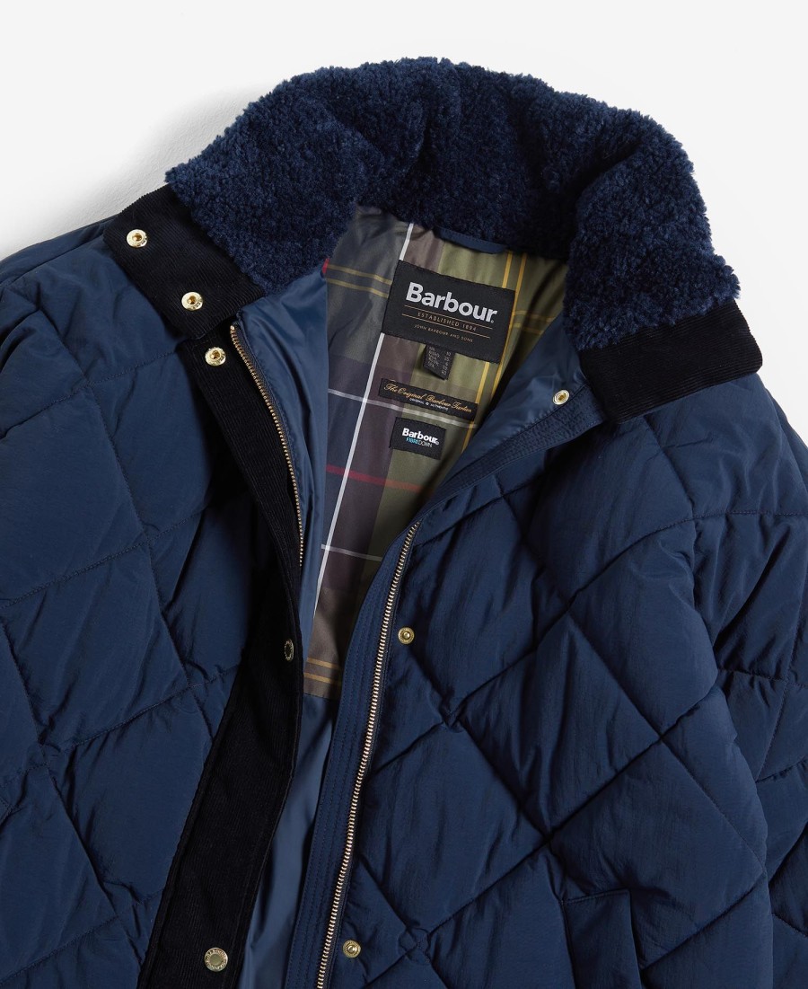 bearnie longline puffer jacket