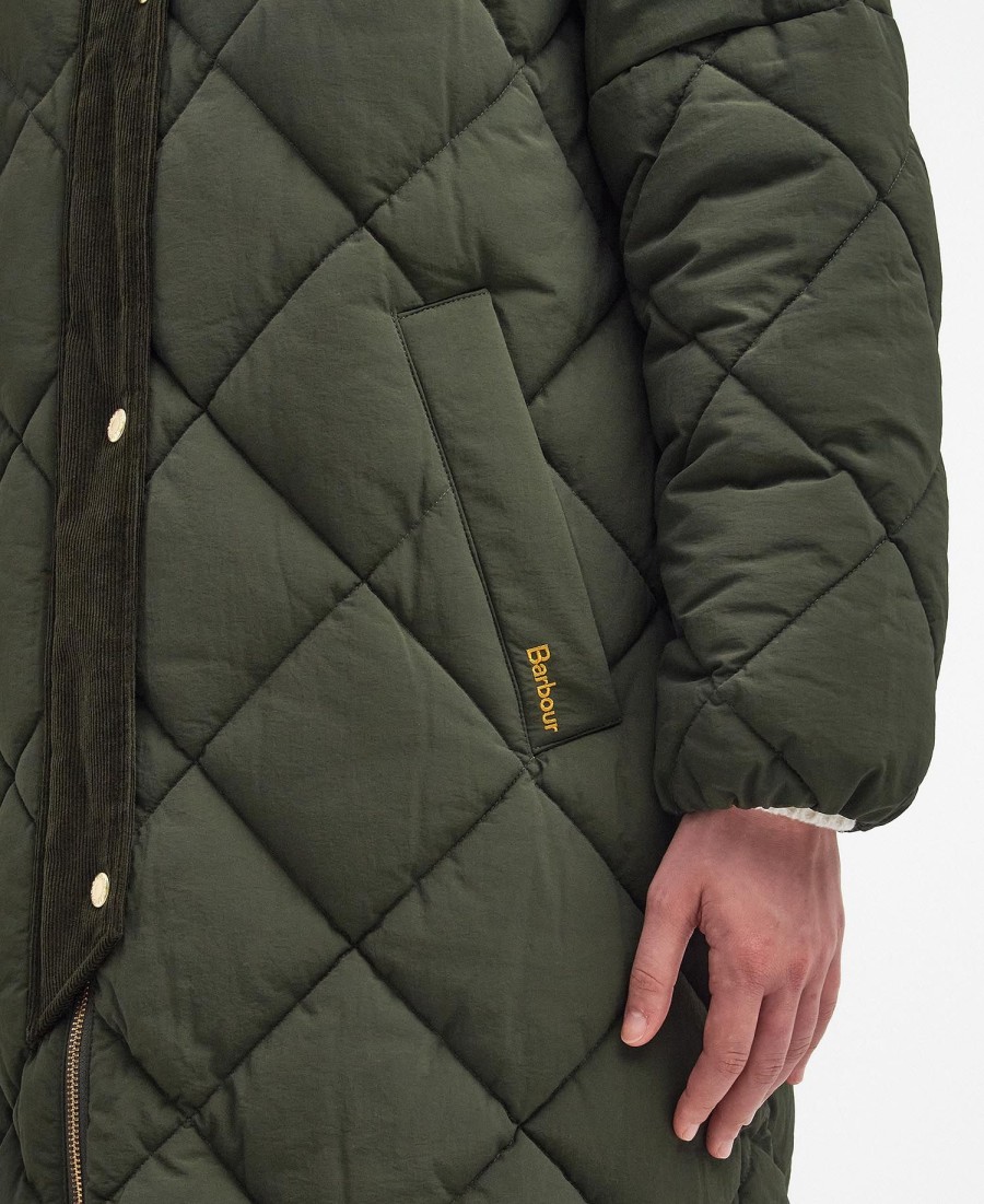 bearnie longline puffer jacket