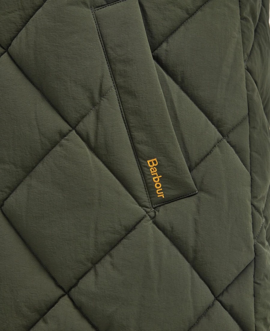 bearnie longline puffer jacket