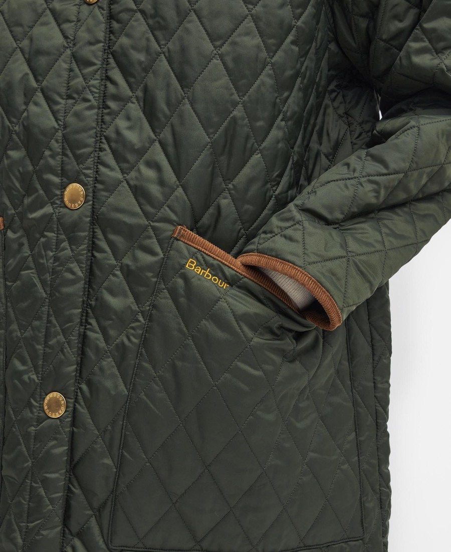 liddesdale jaren 30 oversized gewatteerde jas
