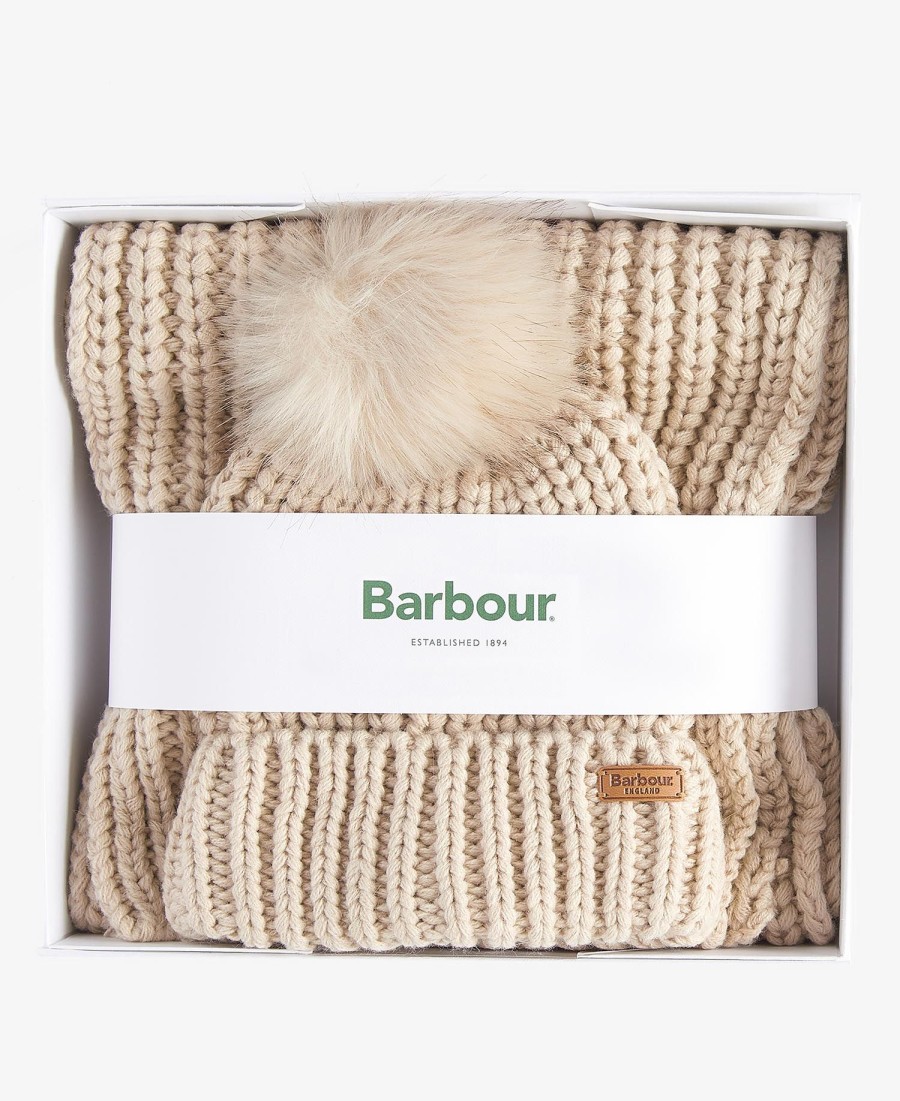 saltburn hoed en sjaal cadeauset