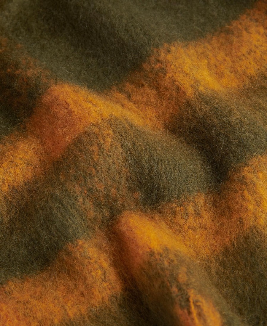isla tartan bouclé sjaal