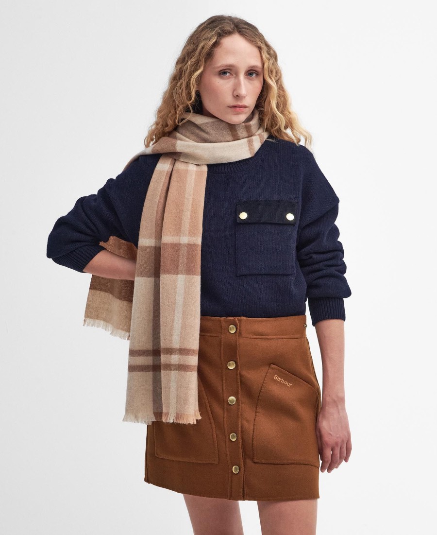 rozenveld tartan sjaal