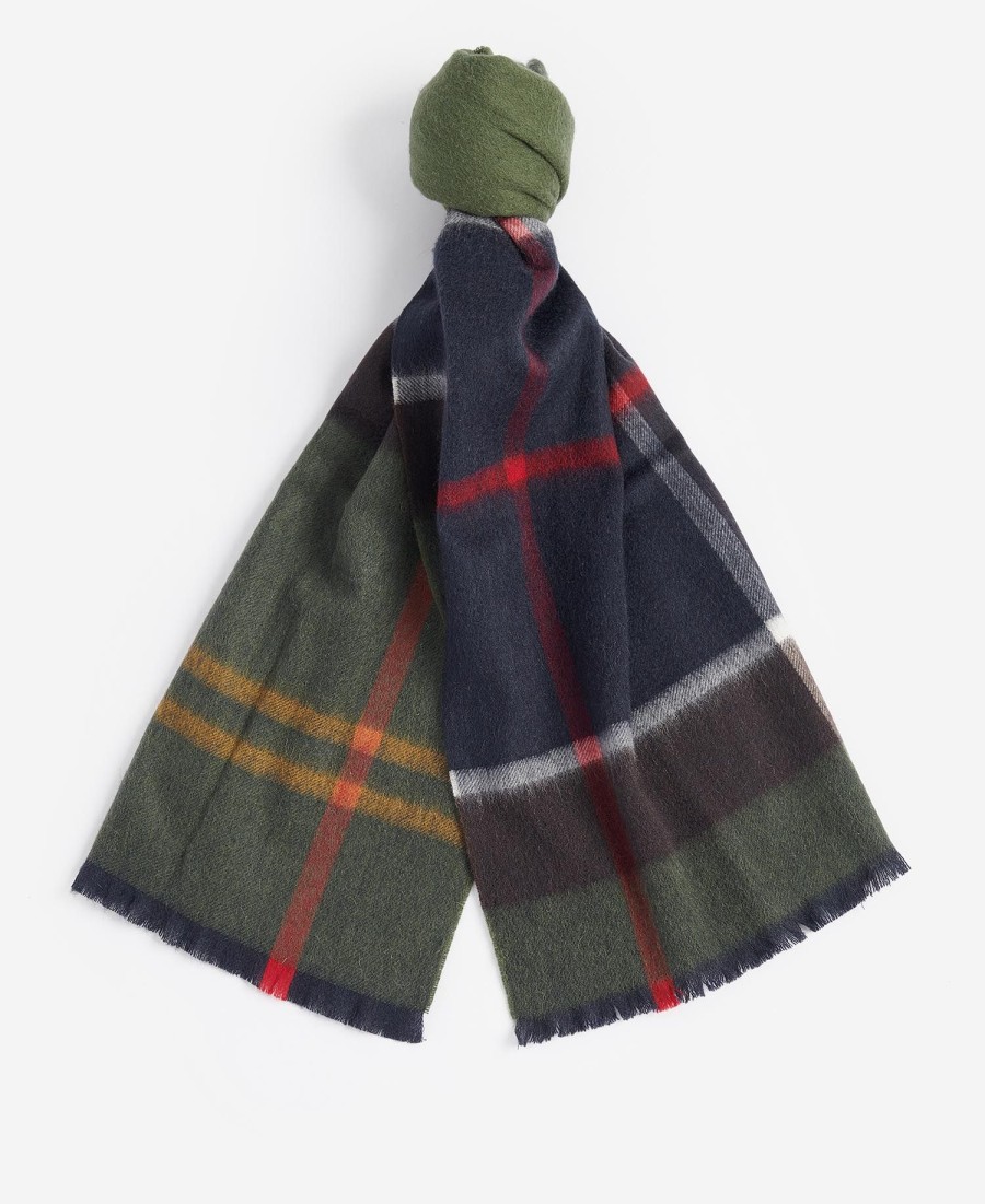 rozenveld tartan sjaal