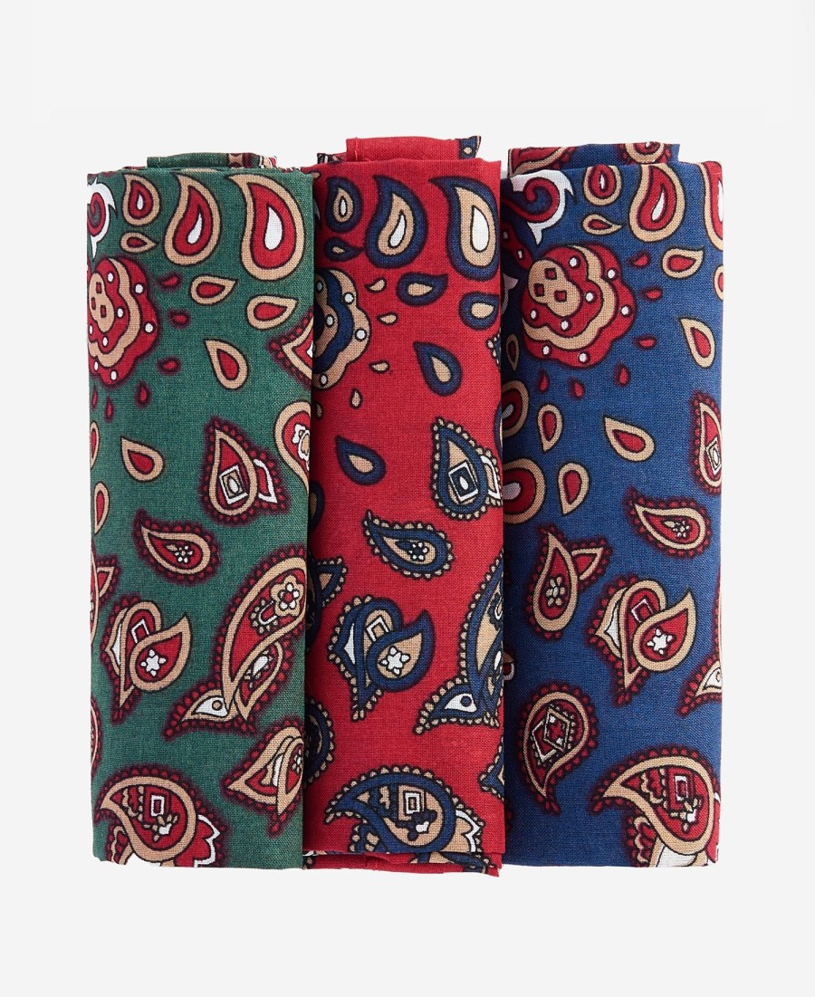 paisley zakdoekjes geschenkverpakking set