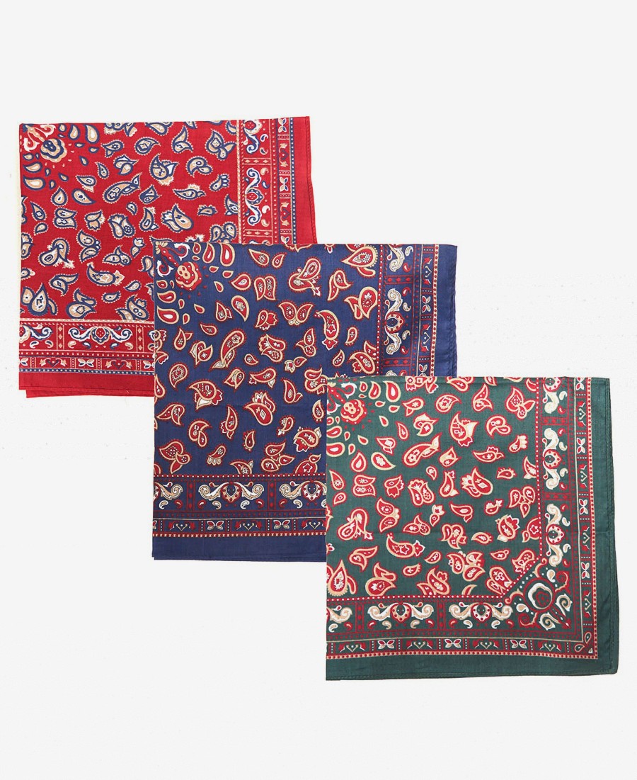 paisley zakdoekjes geschenkverpakking set