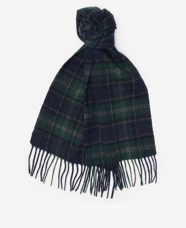 cadeauset met tartan sjaal en handschoenen