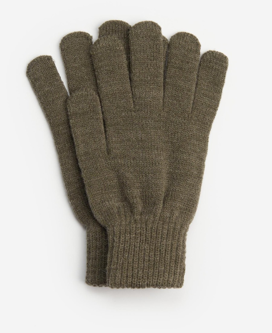 cadeauset met tartan sjaal en handschoenen