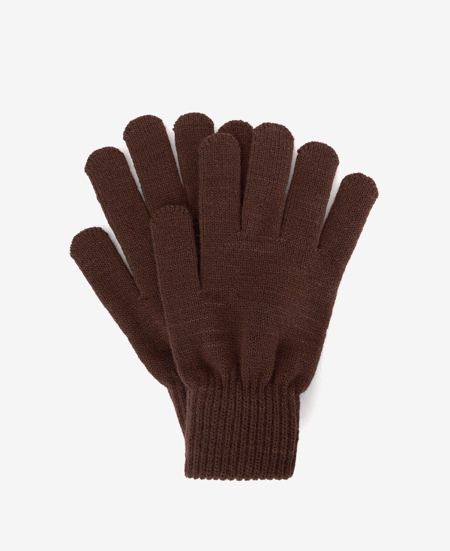 cadeauset met tartan sjaal en handschoenen