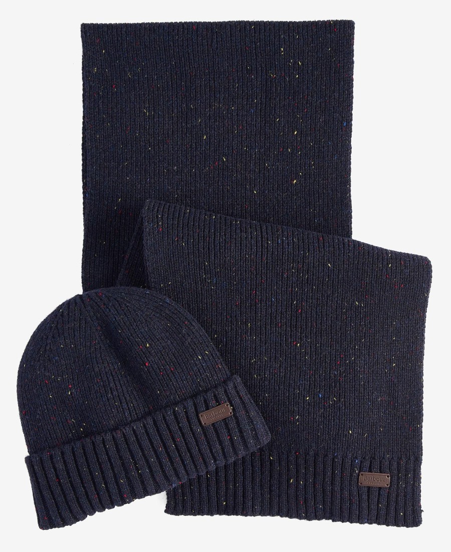 carlton fleck muts en sjaal cadeauset