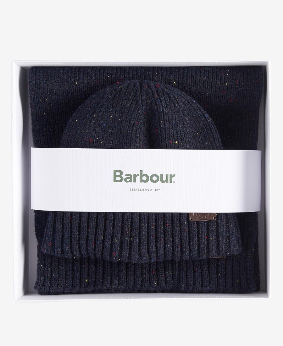 carlton fleck muts en sjaal cadeauset