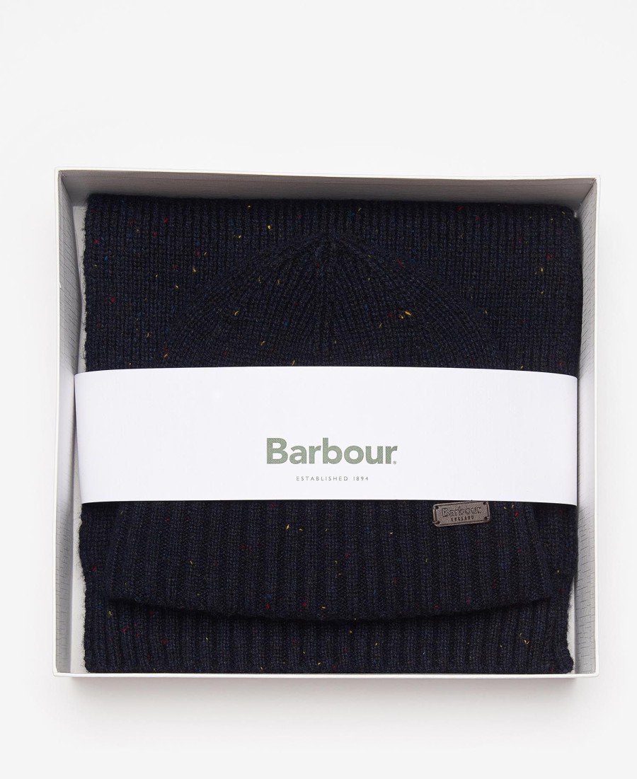 carlton fleck muts en sjaal cadeauset