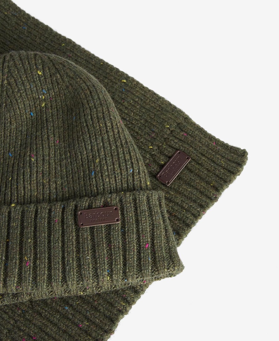 carlton fleck muts en sjaal cadeauset