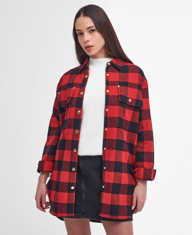 serova geruite overshirt