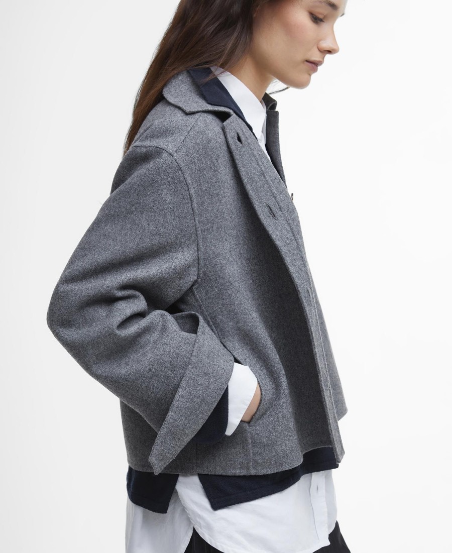 emery wollen blend oppervlakte shirt
