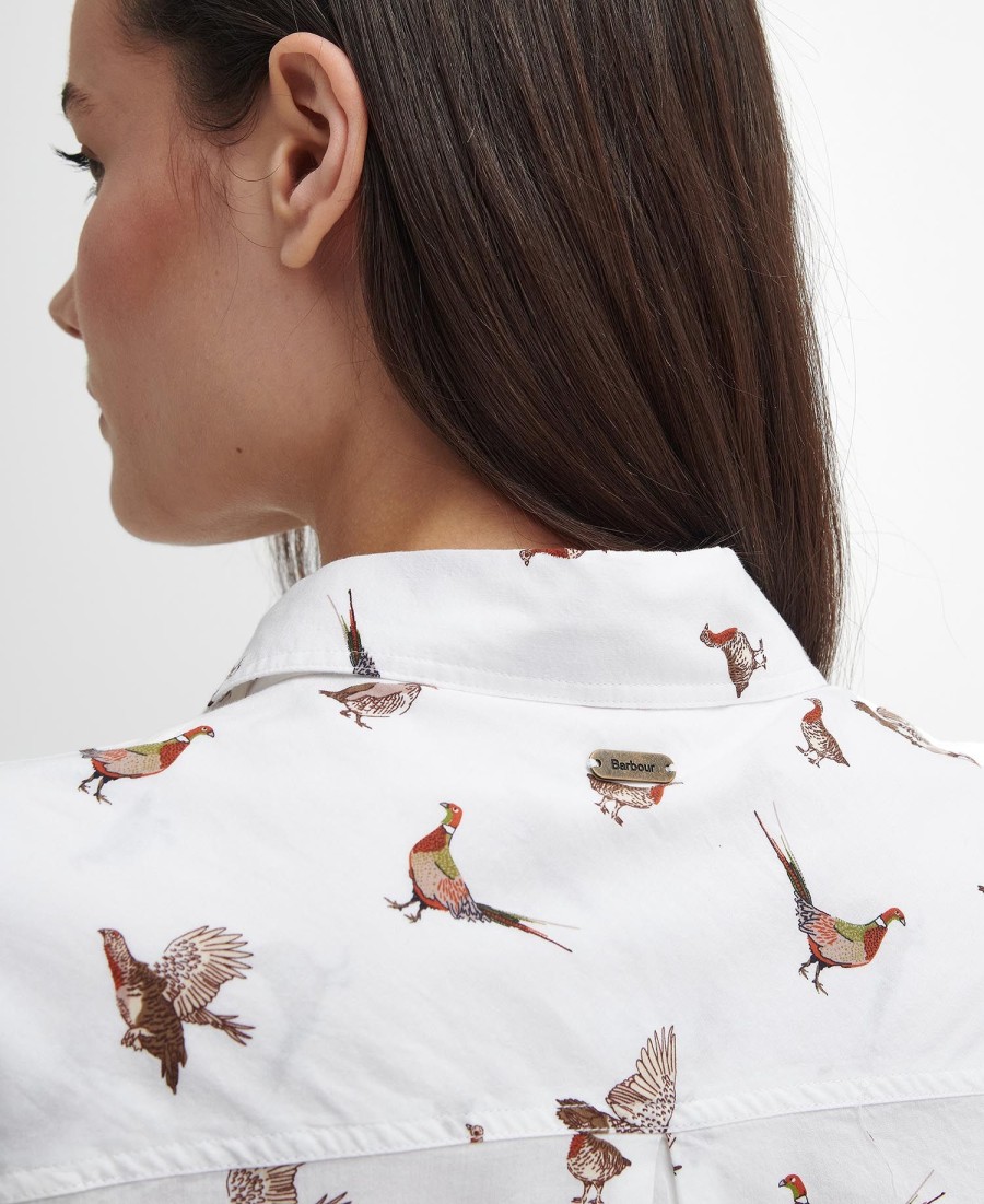 safari relaxed shirt met lange mouwen