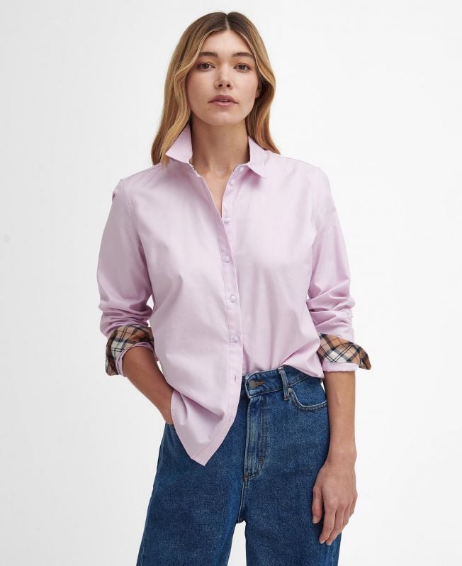 derwent regular oxford overhemd met lange mouwen