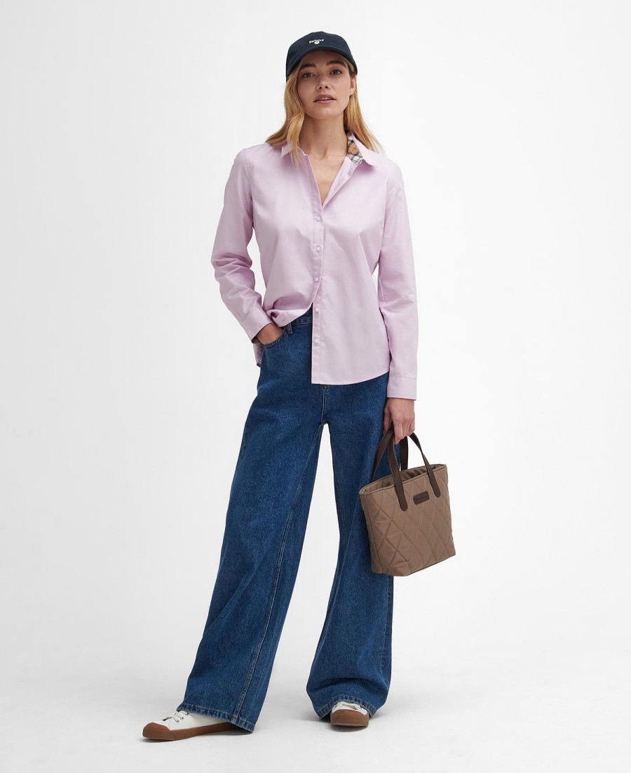 derwent regular oxford overhemd met lange mouwen