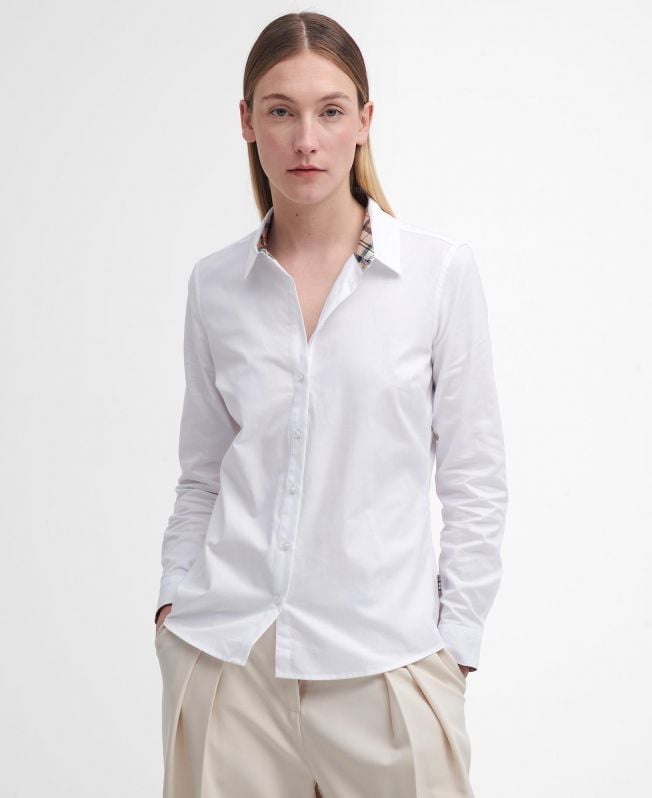 derwent regular oxford overhemd met lange mouwen