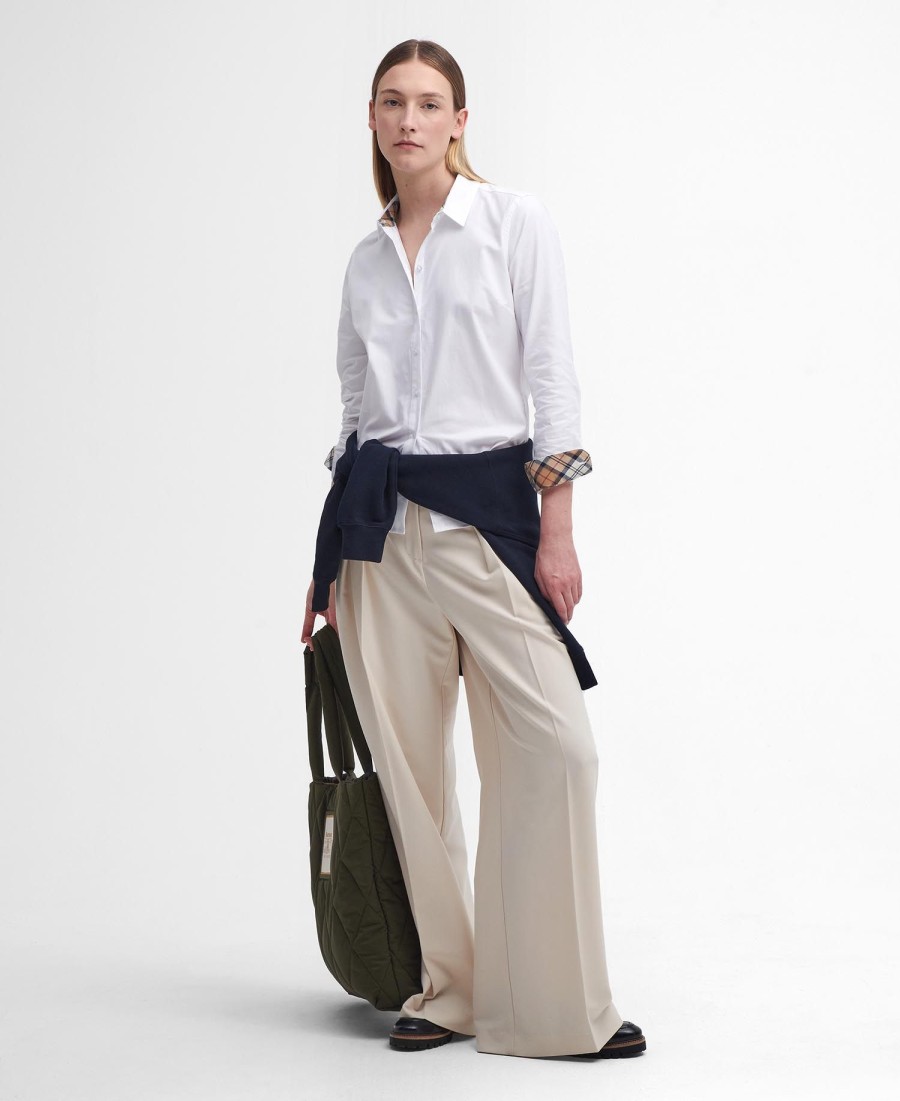 derwent regular oxford overhemd met lange mouwen