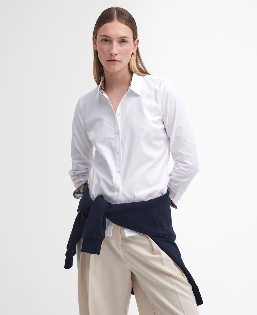derwent regular oxford overhemd met lange mouwen