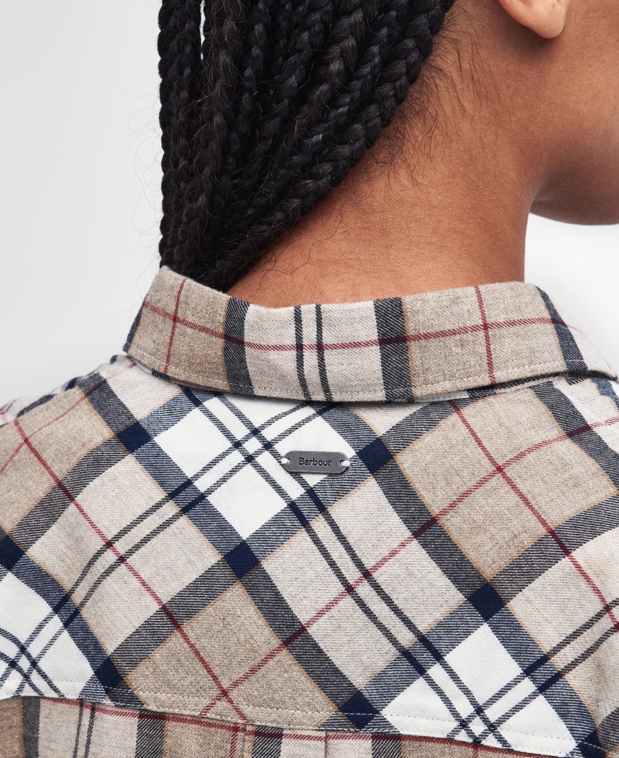 elishaw relaxed shirt met lange mouwen