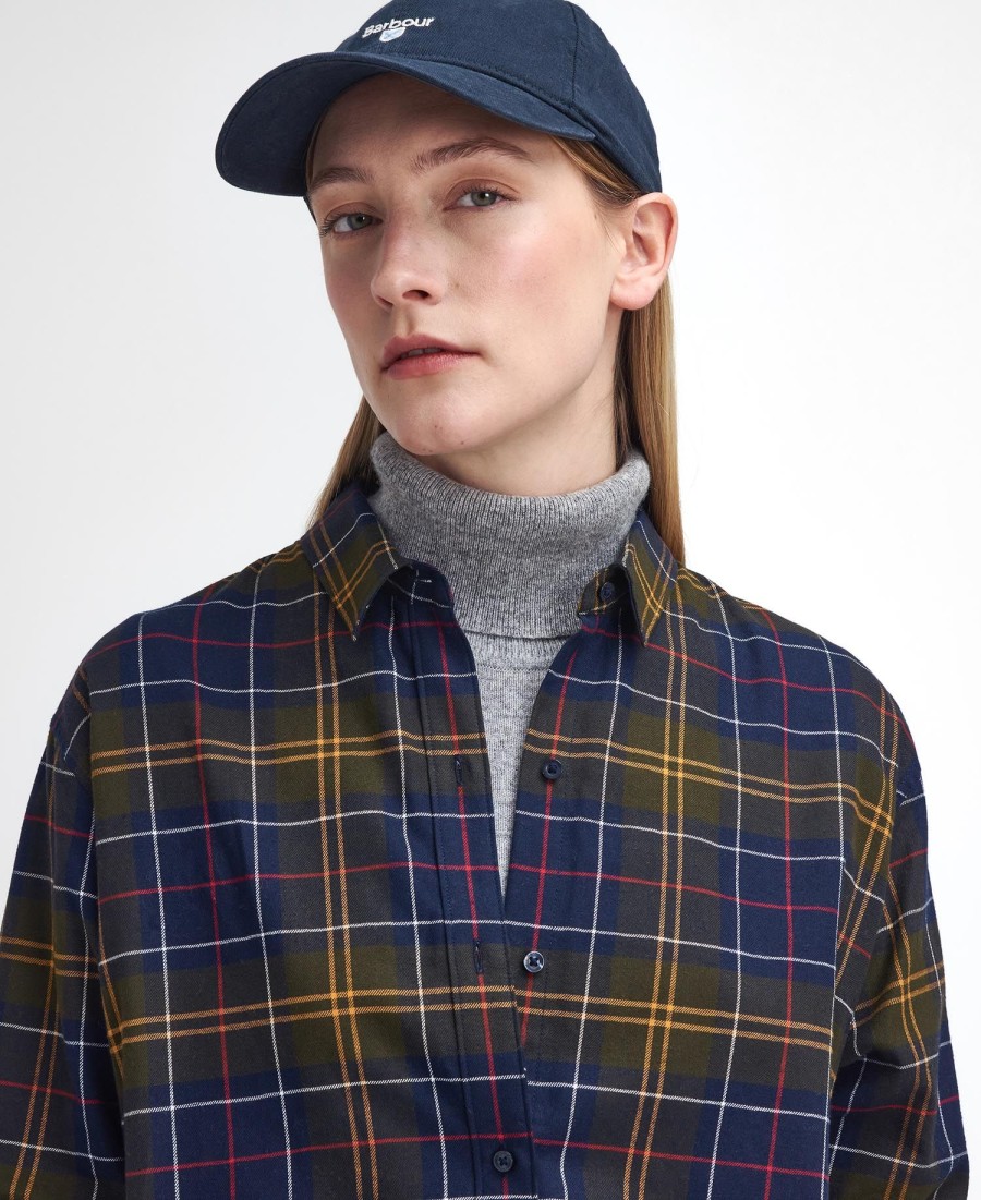 elishaw relaxed shirt met lange mouwen