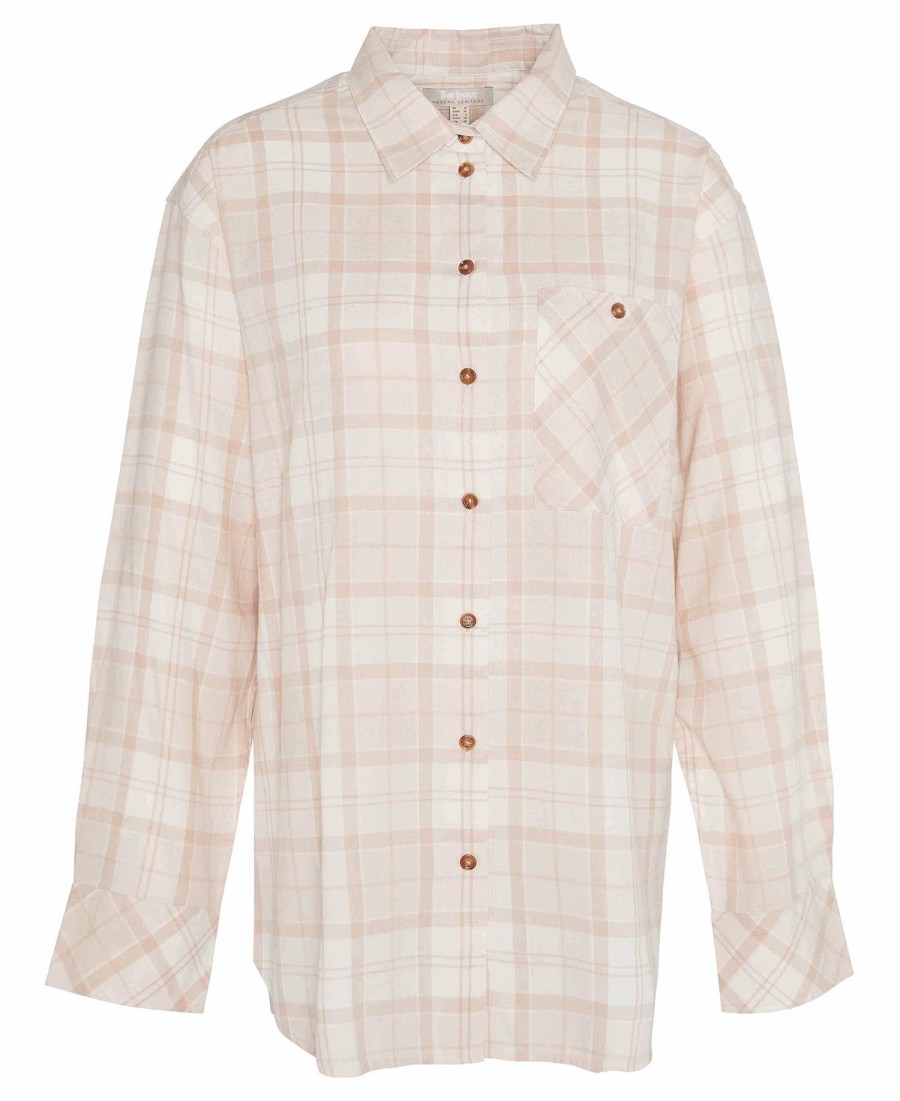 aubrey regular shirt met lange mouwen