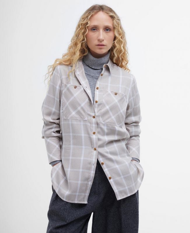 rhonda geruit shirt met lange mouwen