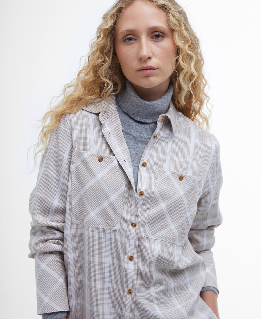 rhonda geruit shirt met lange mouwen