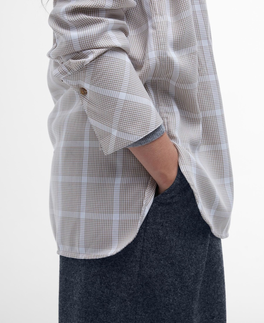 rhonda geruit shirt met lange mouwen