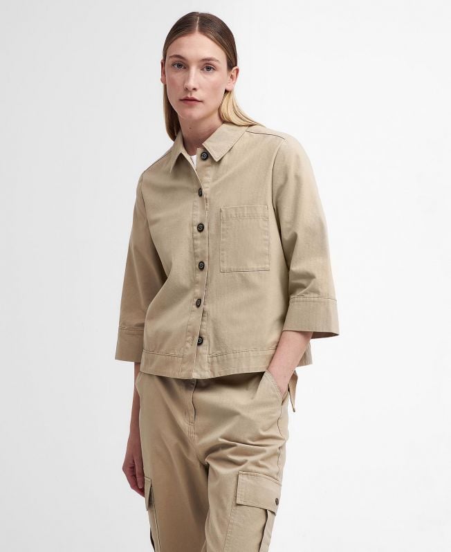 fleur boxy shirt