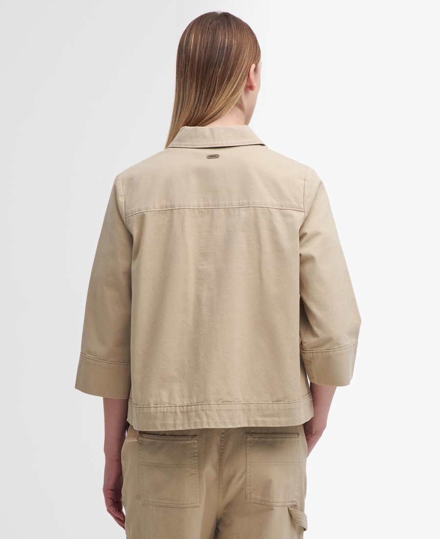 fleur boxy shirt