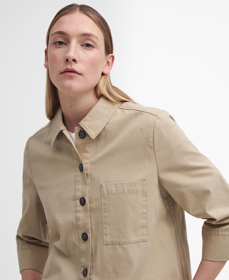 fleur boxy shirt